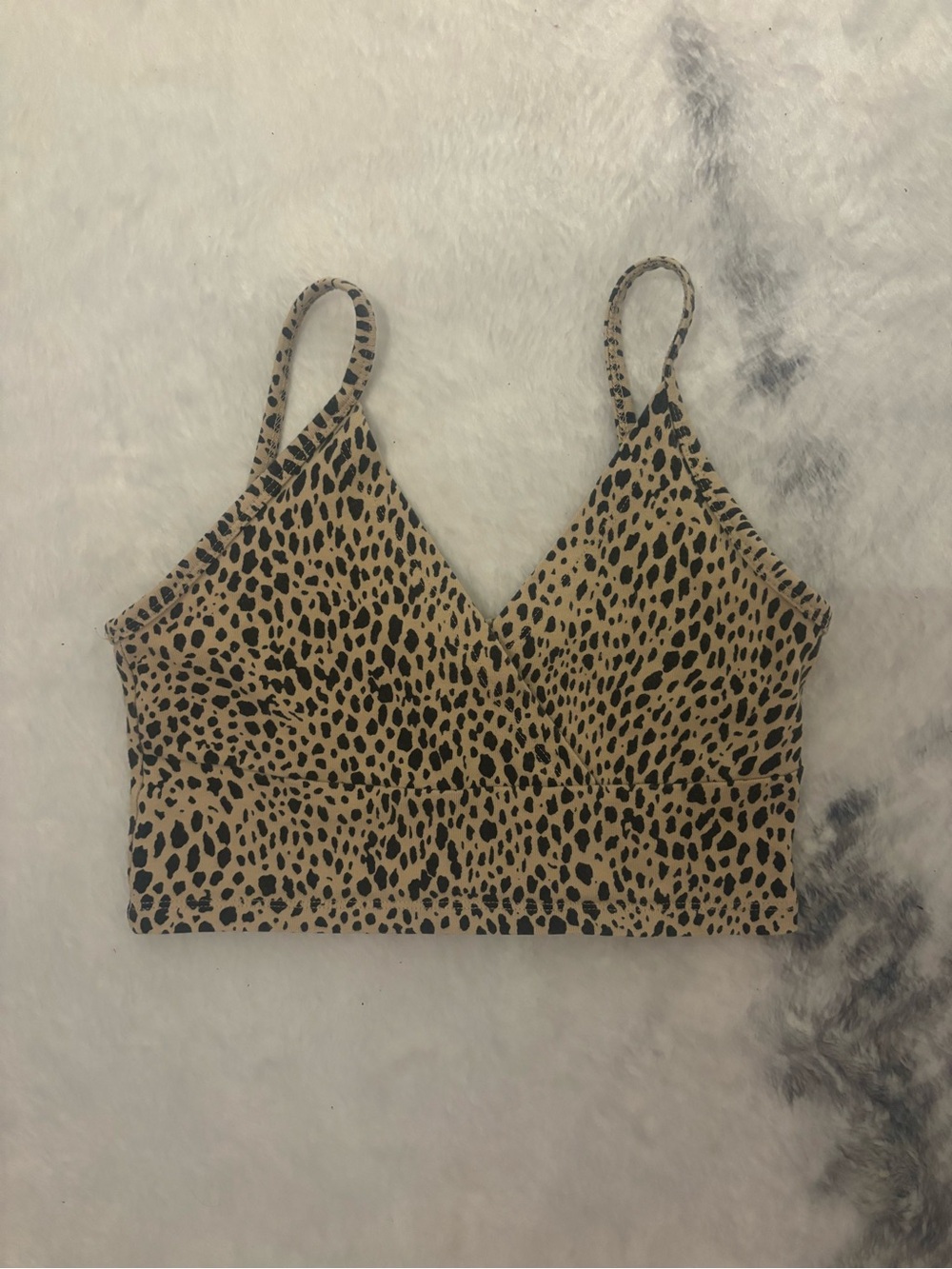 Brandy Melville Leopard Print top